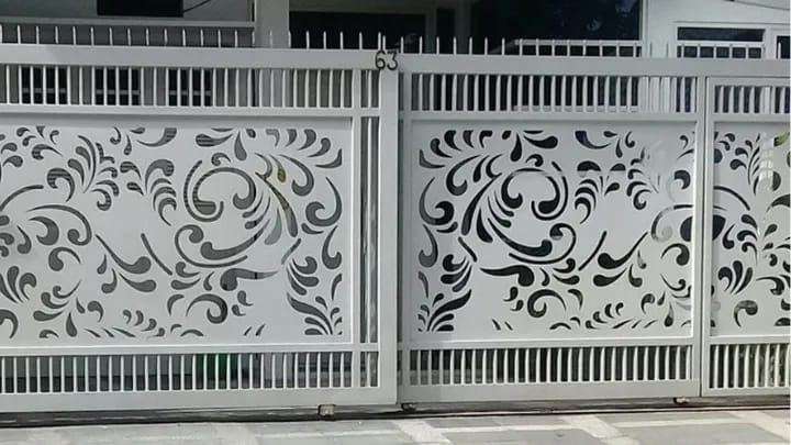 Pagar Besi Custom Motif Ornamental